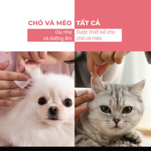 Khăn Ướt Lau Tai Cho Chó Mèo MasterCare-4