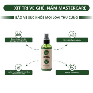 Thuốc Xịt Ve Ghẻ Chó Mèo Mastercare -1