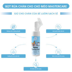 Bọt rửa chân chó mèo MasterCare-2