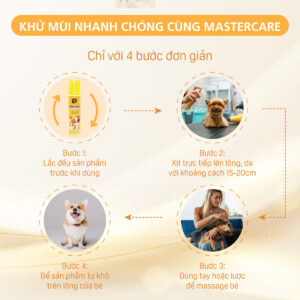 Xịt khử mùi chó mèo MasterCare-5