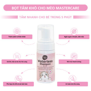 Bọt tắm khô cho mèo MasterCare-2