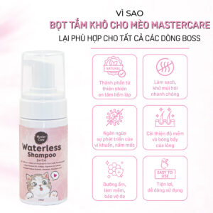 Bọt tắm khô cho mèo MasterCare-5