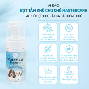 Bọt tắm khô cho chó MasterCare