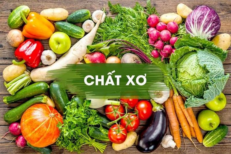 Nhóm thức ăn giàu chất xơ, vitamin 