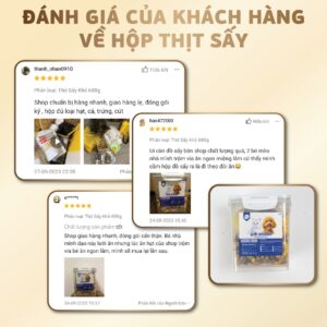 Feedback hộp thịt sấy