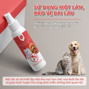 Giới thiệu xịt xua đuổi chó mèo MasterCare For Pet