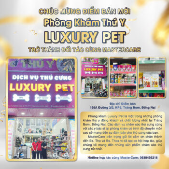 Điểm bán đại lý Pet Shop Luxury Pet của MasterCare