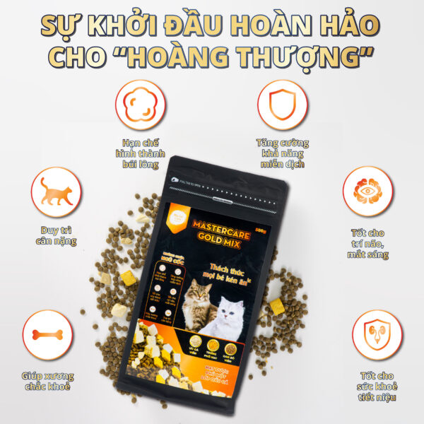 Công dụng hạt MasterCare Gold Mix