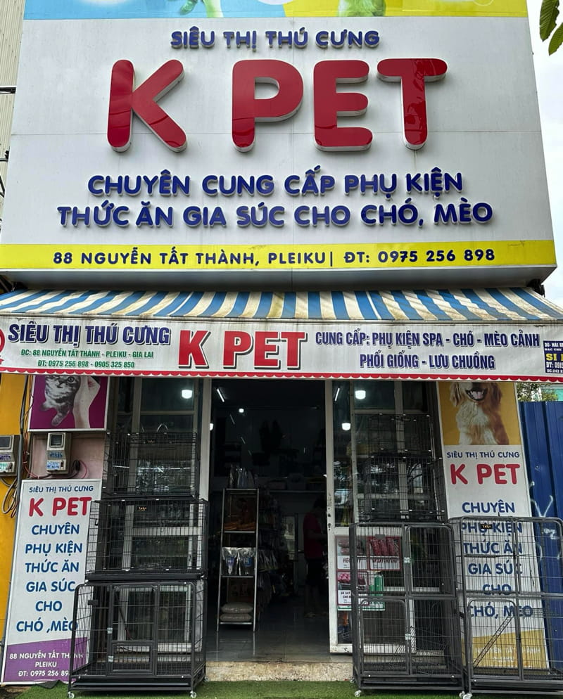 Giới thiệu về siêu thị thú cưng K Pet