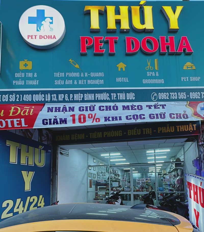 Giới thiệu về phòng khám Thú y Pet Doha