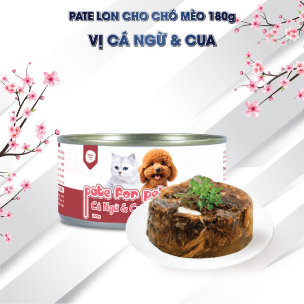 Pate cá ngừ & cua cho chó mèo MasterCare