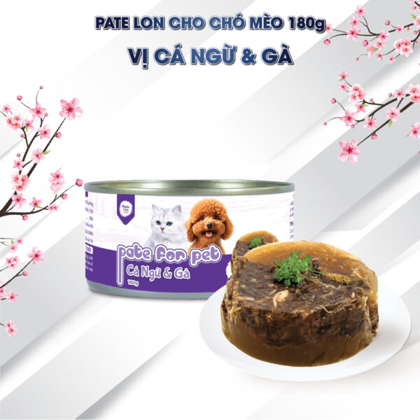 Pate cá ngừ & gà cho chó mèo MasterCare