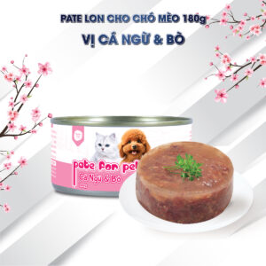 Pate cá ngừ & bò cho chó mèo MasterCare