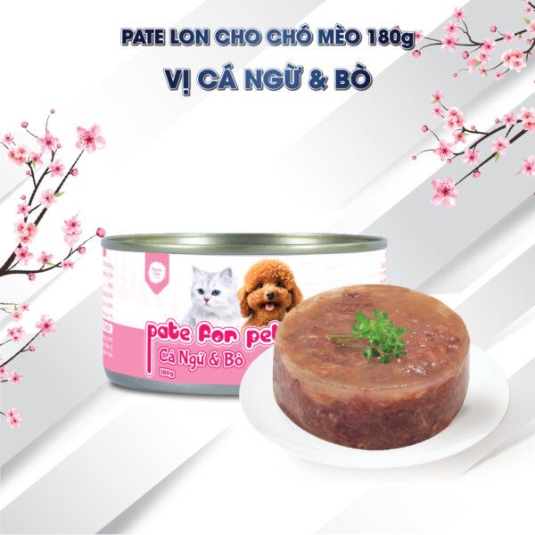 Pate cá ngừ & bò cho chó mèo MasterCare